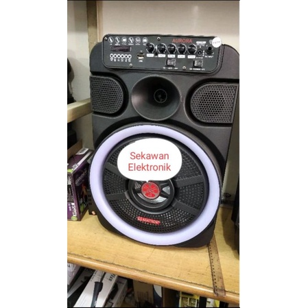 SPEAKER PORTABLE ASATRON BLUETOOTH KARAOKE TIPE AURORA 12 INCH