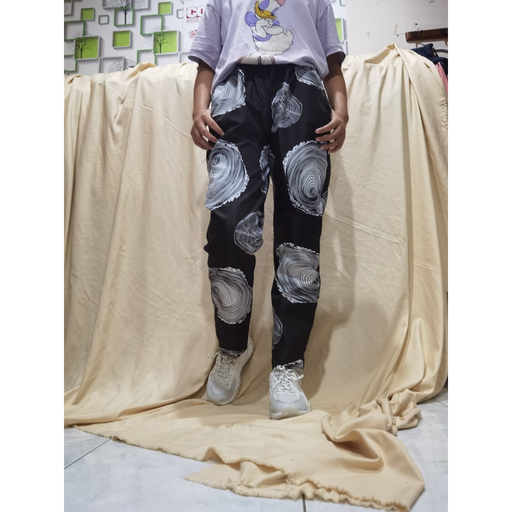 GS - Patterns Pant//Celana Terbaru Wanita