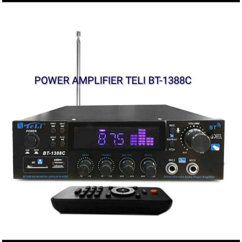 POWER AMPLIFIER TELI BT_1388C HITAM