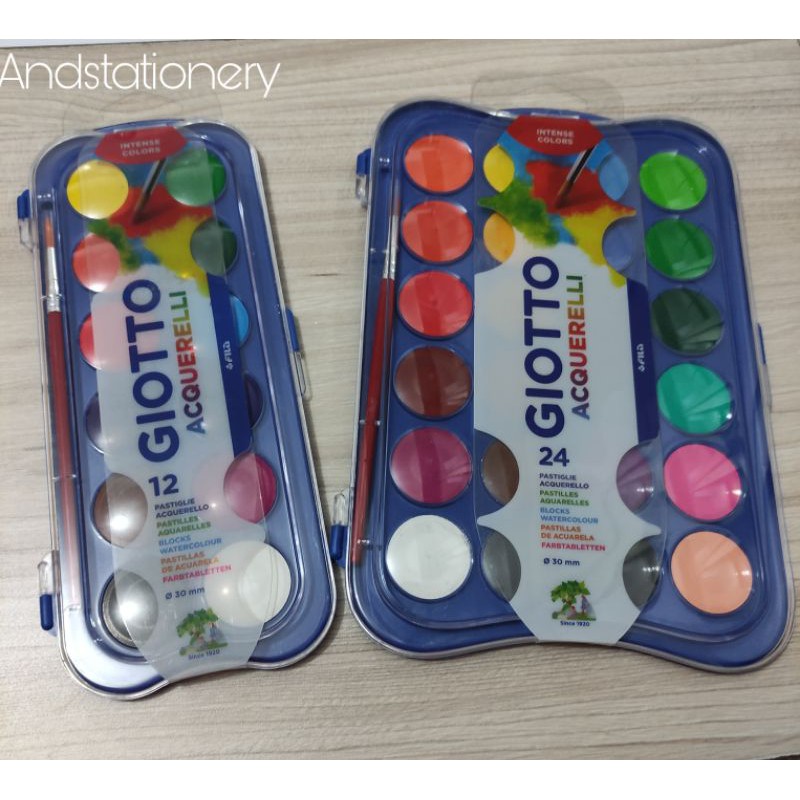 

Giotto watercolor block 30mm