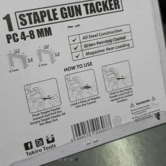 

➷ steples tembak tekiro 4-8mm steples jok ➽