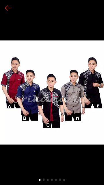 Kemeja Casual Lengan Pendek Atasan Pria Srikaha Buat Pria Sejati