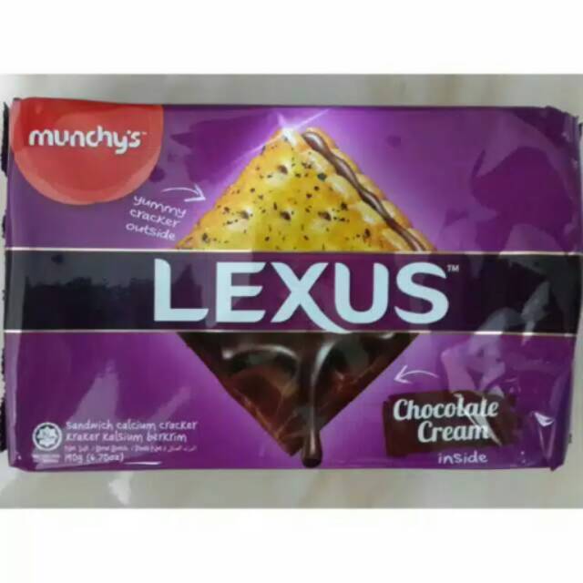 

Biskuit / Roti Kering Lexus Chocolate / Coklat Creamp