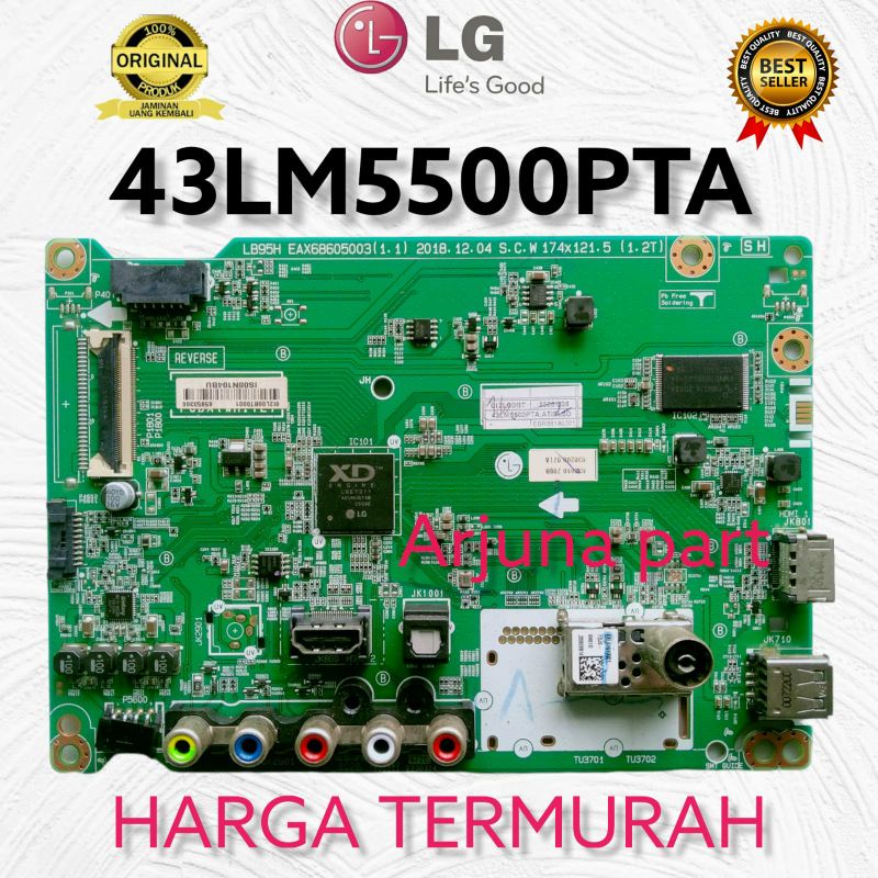 Mainboard TV LG 43LM5500PTA / MB Tv LG 43LM5500PTA / MB LG 43LM5500PTA / MB 43LM5500PTA / 43LM5500PT