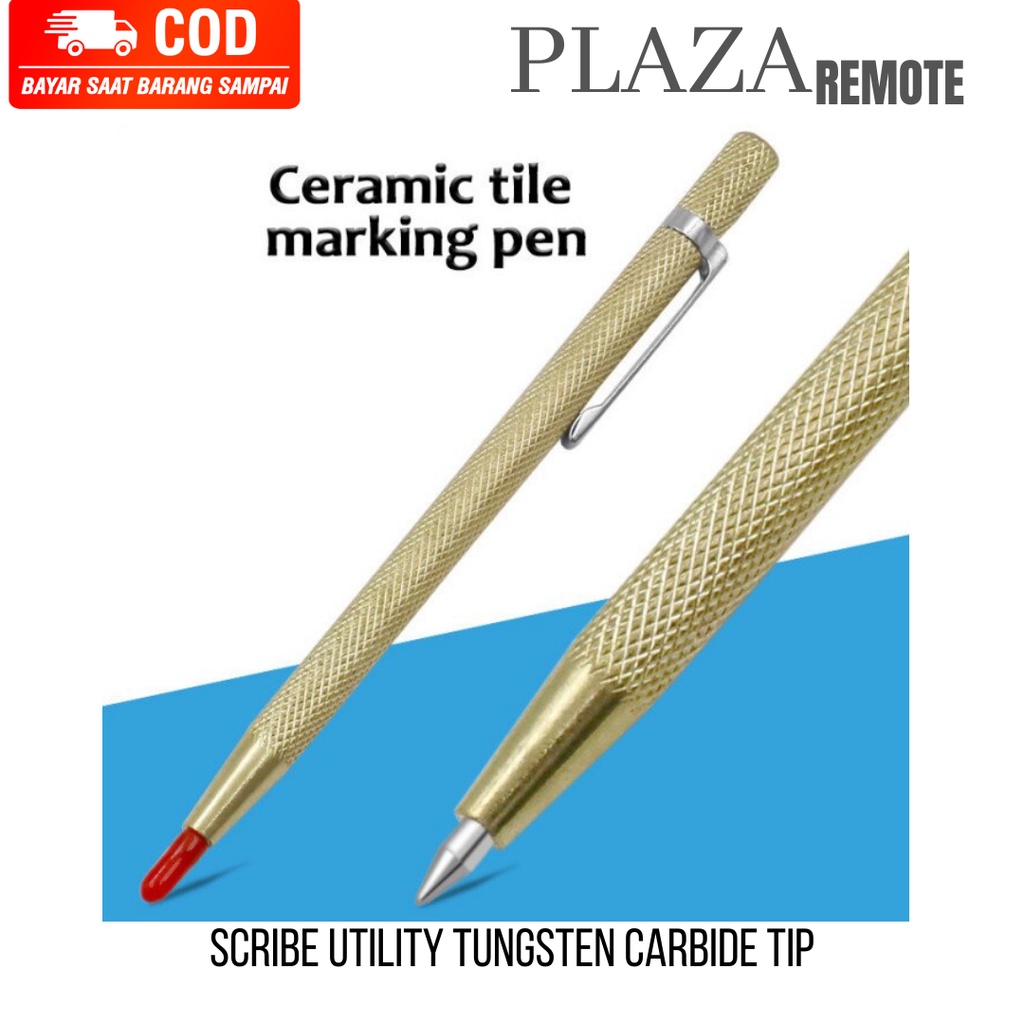 PEN SCRIBE PENANDA PENGUKUR DIAMOND LOGAM METAL KACA KERAMIK Marking TUNGSTEN