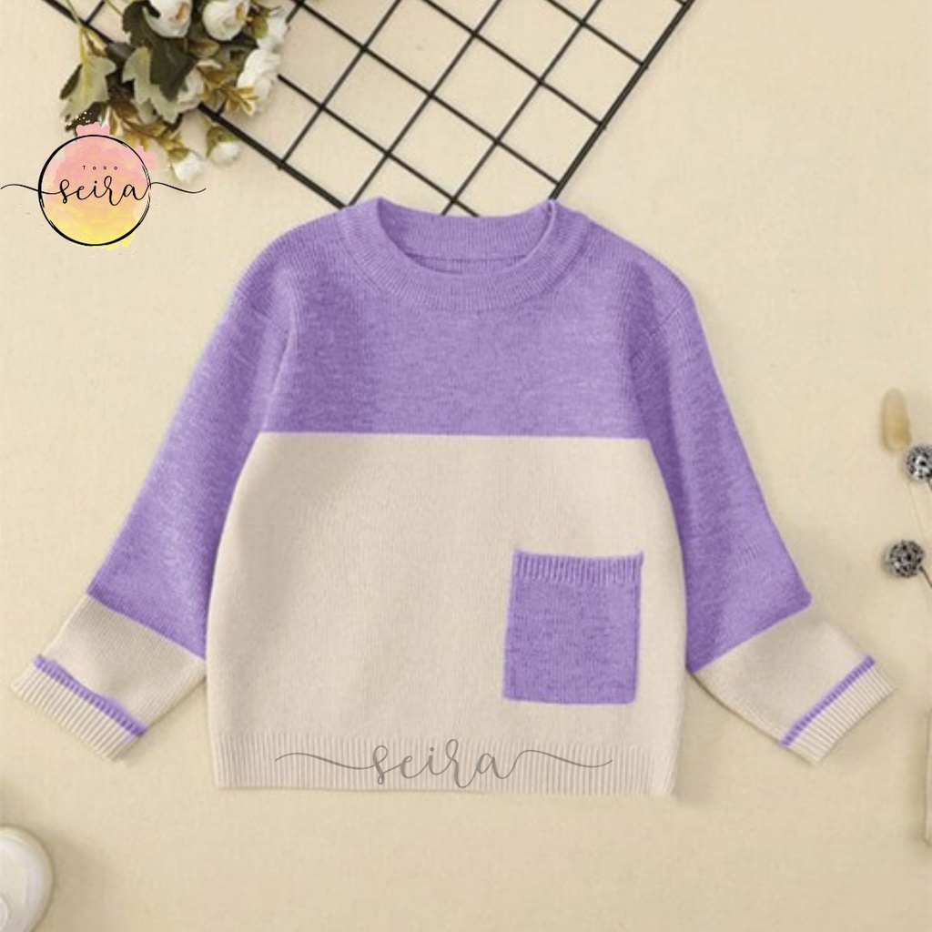 [BISA COD] Cardigan Anak Miky Premium / Cardigan Anak Miky Tebal / Rajut Anak Tebal / Baju Lucu Anak