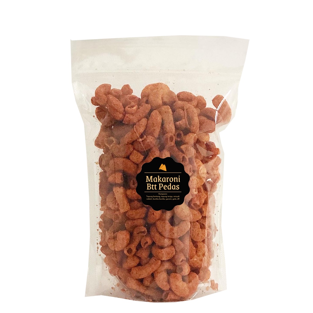 [DELISH SNACKS] Makaroni Bantet Pedas / Asin (M) 120gr / Snack Cemilan / Camilan Enak Gurih