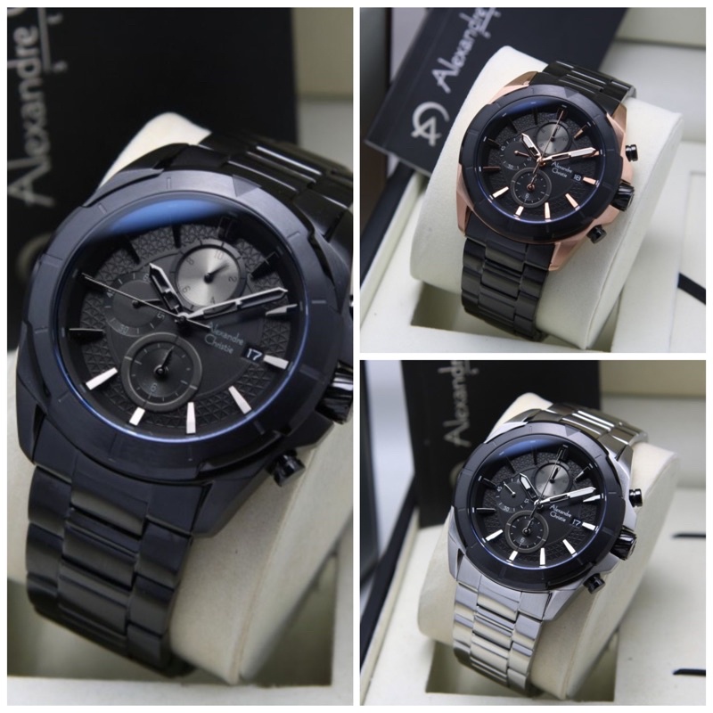 JAM TANGAN PRIA ALEXANDRE CHRISTIE AC 6596 ORI!! MURAH MERIAH GARANSI RESMI!!