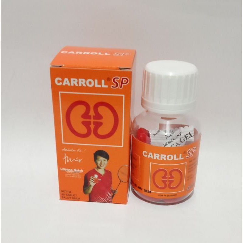 CARROLL SUPER PILLS (SP) Obat Ginjal isi 60 Tab CAROL SUPER PIL ARTOS CARROL