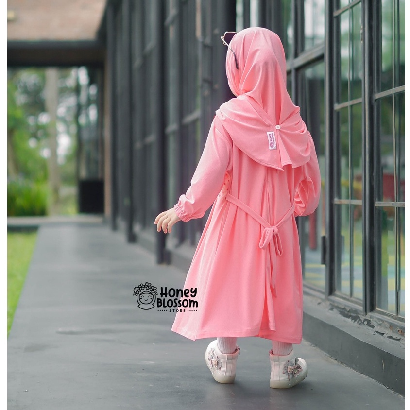 HONEYBLOSSOM gamis bayi perempuan cantik / gamis bayi perempuan 1 tahun alesha series