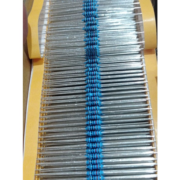 RESISTOR METAL FILM 1/4WAT 1%  10K . 100PCS