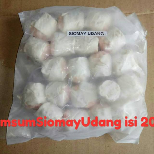 

Dimsum siomay udang isi 20