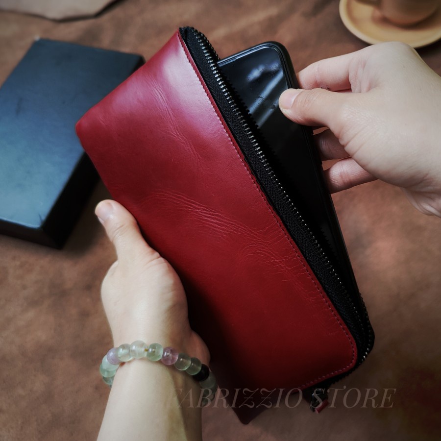 dompet wanita kulit sapi asli