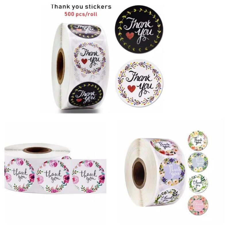 Jual sticker mini THANK YOU, harga per 10pcs | Shopee Indonesia