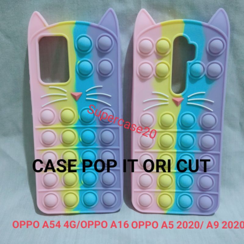 Case Oppo A5S A12 A11K A7 F9 A3S A15 A15S A16 A54 A9 2020 A5 2020 Reno 4F Reno 5F A53 Kesing Hp Pop 