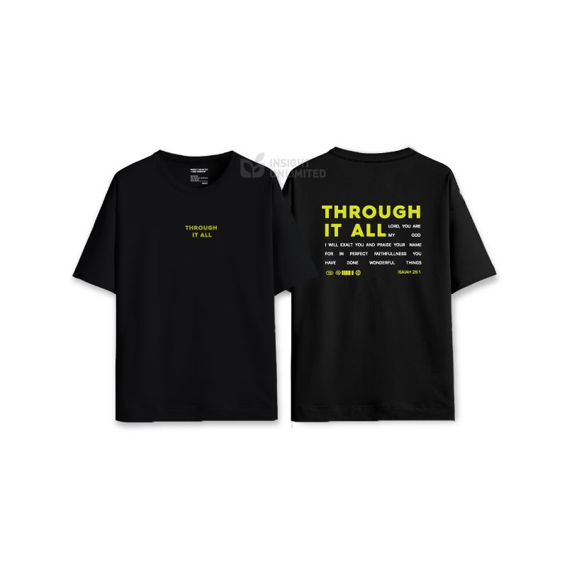 Through it All Unisex Tshirt (NDC Worship Official Merchandise)