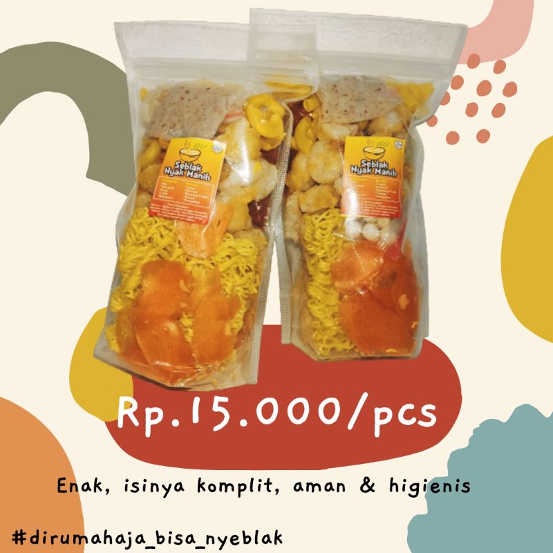 

Seblak Homemade Nyak Manih