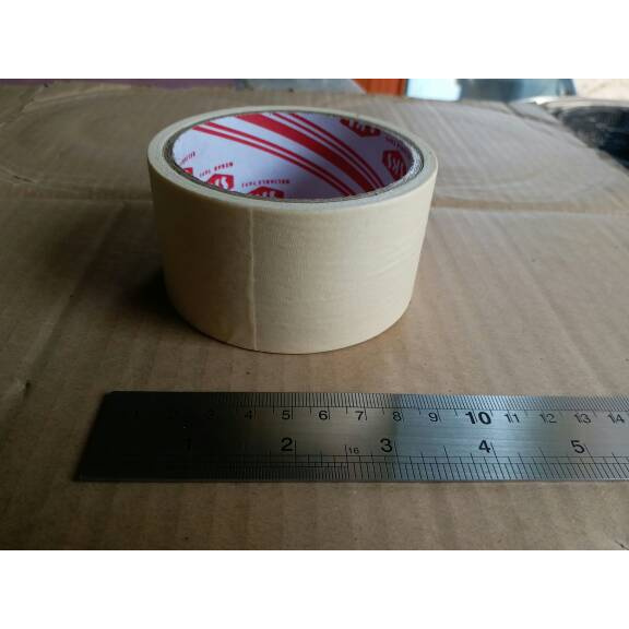 

q4AD5s Lakban Kertas 2 Inch Sks (Mjs) Masking Tape Solasi Kertas Lakban Kerta As71S0D