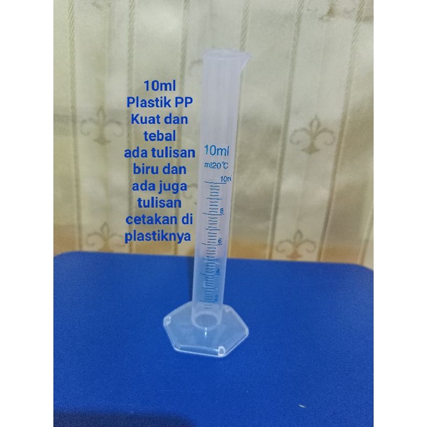 Gelas Takar 10ml atau Tabung Ukur 10ml