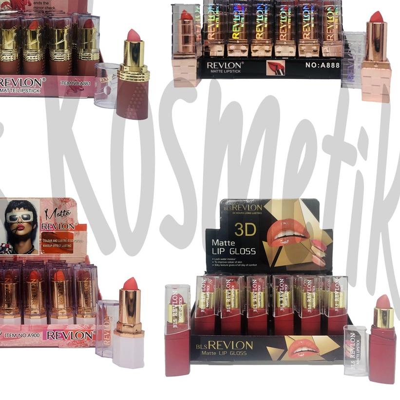 [LUSINAN] RevIon Lipstik Matte / Grosir Kosmetik