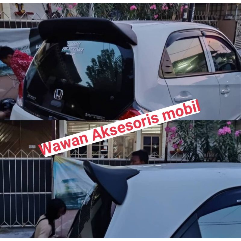 spoiler Honda Brio spoon spoiler Brio old