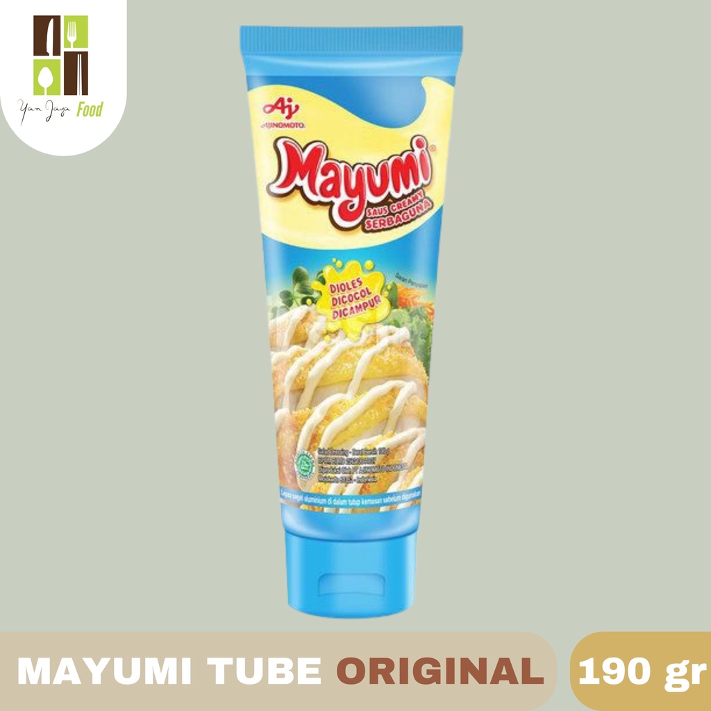 Mayumi Saus Mayo Original [190gr] / Pedas [180gr] Kemasan Tube