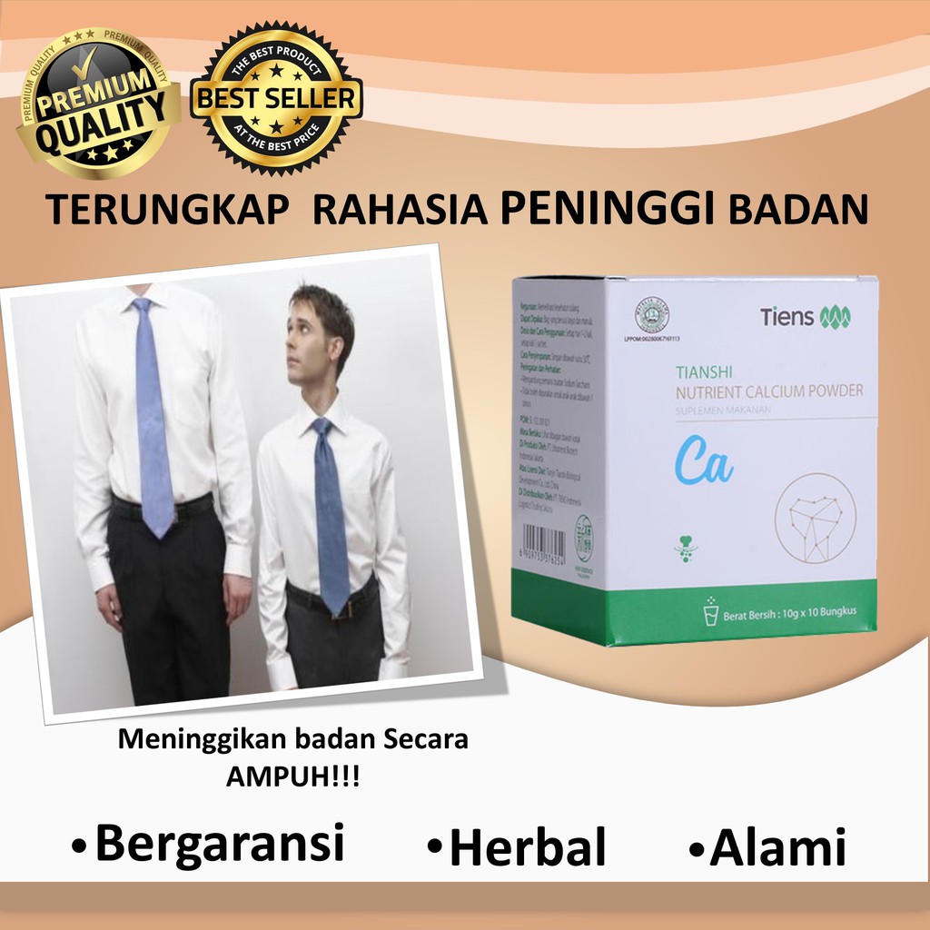 

Susu Peninggi Badan Tiens - NHCP Kalsium Susu Nutrient High Calcium NHCP BPOM Obat Herbal