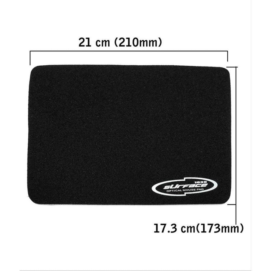 Mousepad rubber surface 1030 - Mouse pad optical 1030 surface