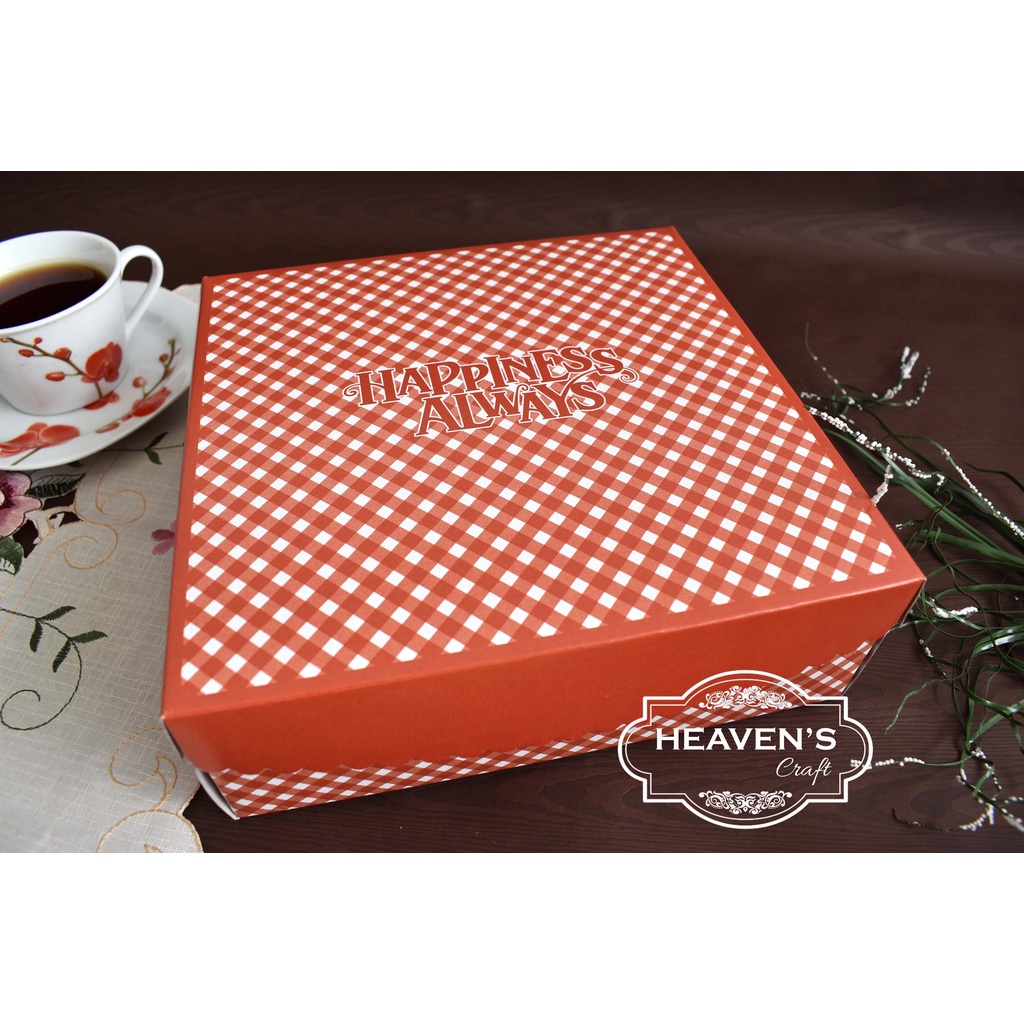 Snack Box / Kotak Kue / Nasi HA11K (1pak isi 10pcs)