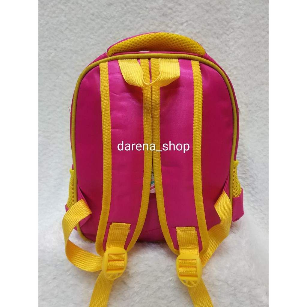 Ransel Anak Lampu LED Usap Hologram Import. 12 Inch. 43276. Darena Bags Bandung