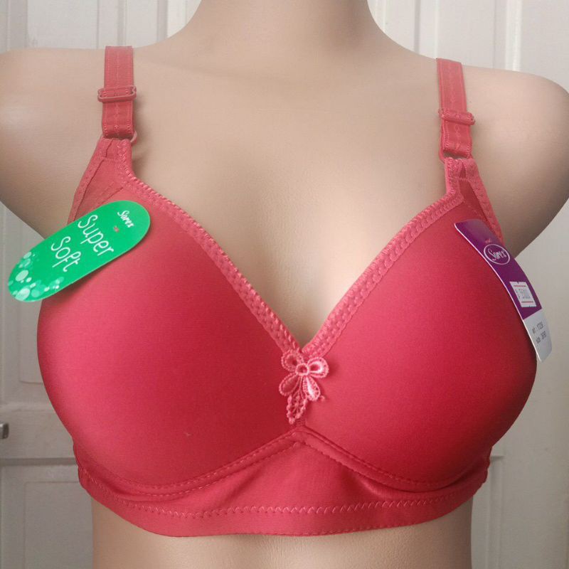 Sorex bra 17239 tanpa kawat  super soft (36-42)cup C