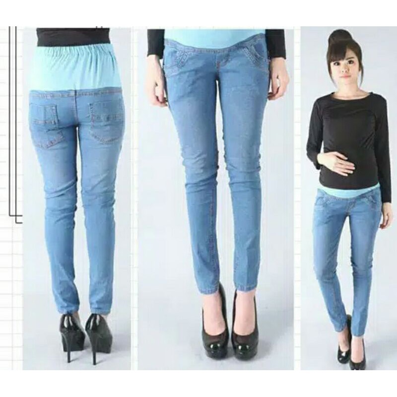 Diskon Celana Hamil Jeans Super Eve Maternity Original