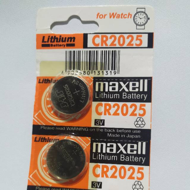 Baterai CR 2025 Lithium battery