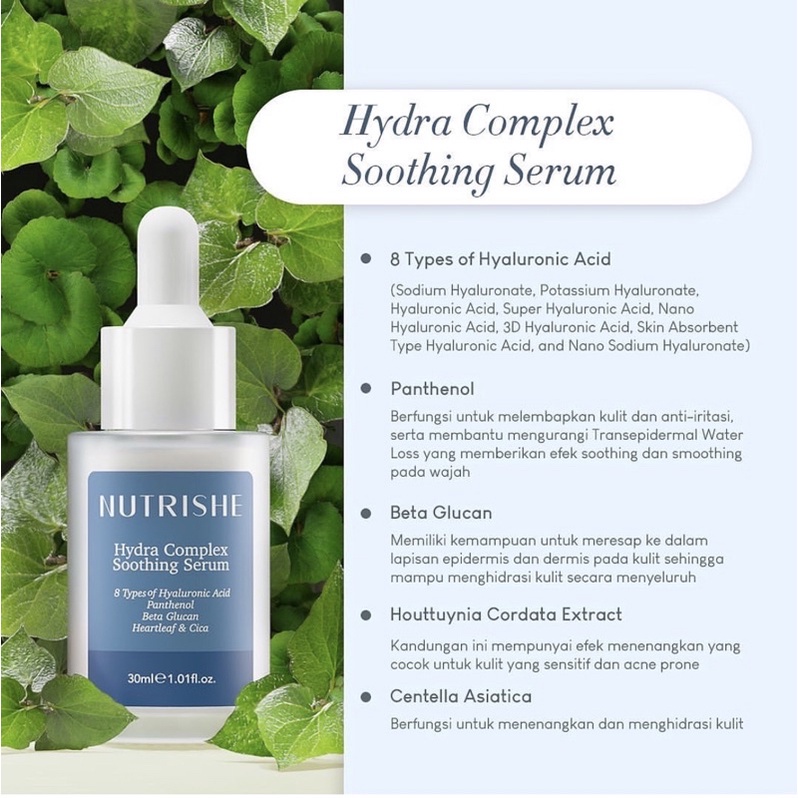 *RM* NUTRISHE SERUM HYDRA COMPLEX SHOOTING 30ML - NUTRISHE HYDRA COMPLEX SERUM