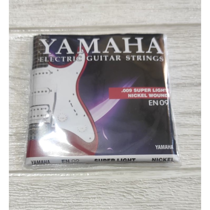 Senar gitar akustik Yamaha 1 set/isi 6 senar. ukuran 0.9