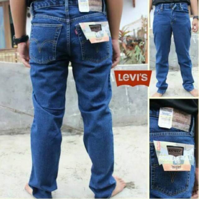 JEANS STANDAR JUMBO-CELANA JEANS PRIA JUMBO-CELANA STANDAR UKURAN BESAR-CELANA LEVIS STANDAR JUMBO