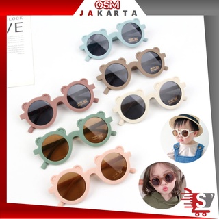 OSM JKT F5294 Kacamata Anak Telinga Beruang / Kacamata Anak New Trend / Fashion Anak Terbaru / Kacamata Fashion Anak