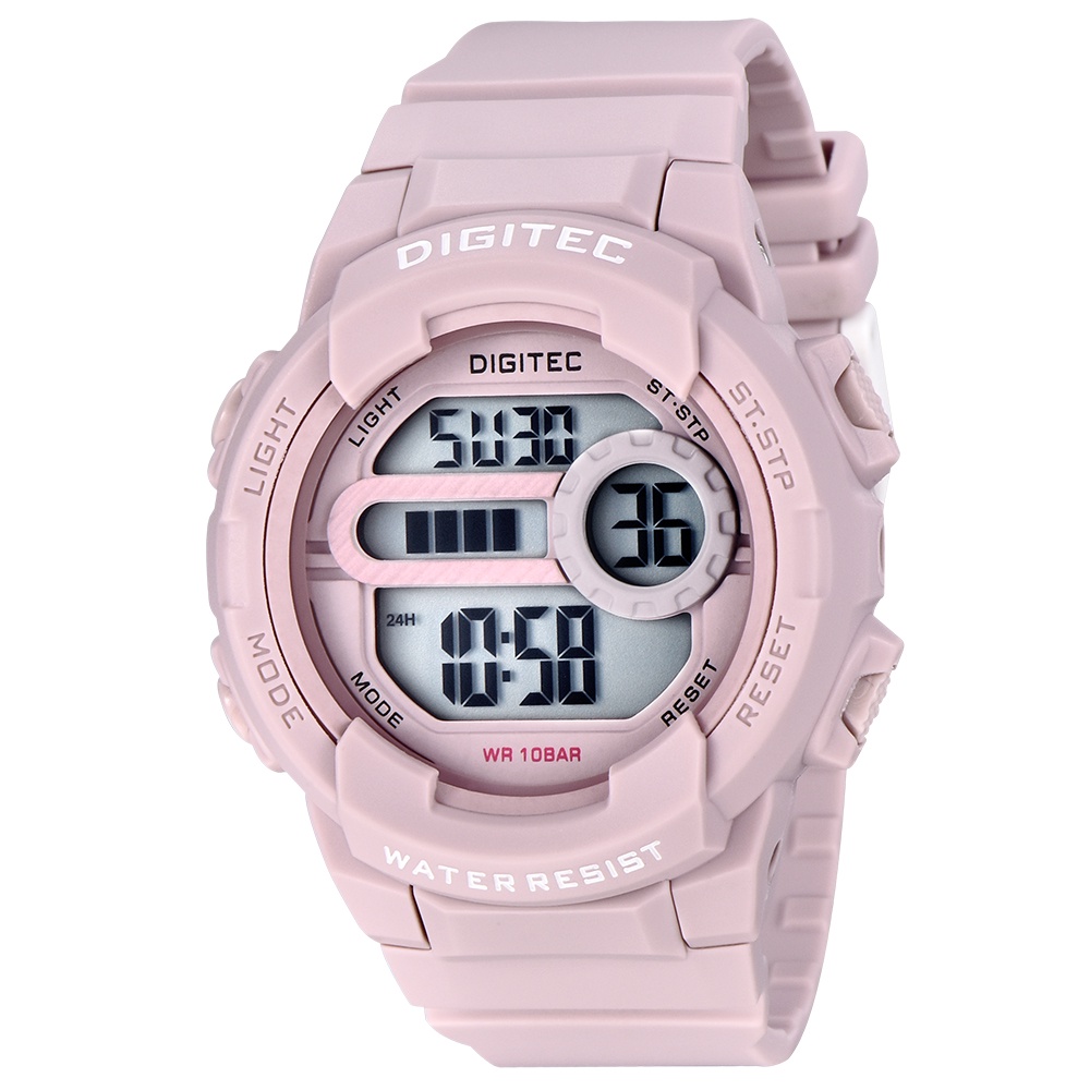 DIGITEC Jam Tangan Digital Unisex BDG-7120T Water Resist-PKD-12W