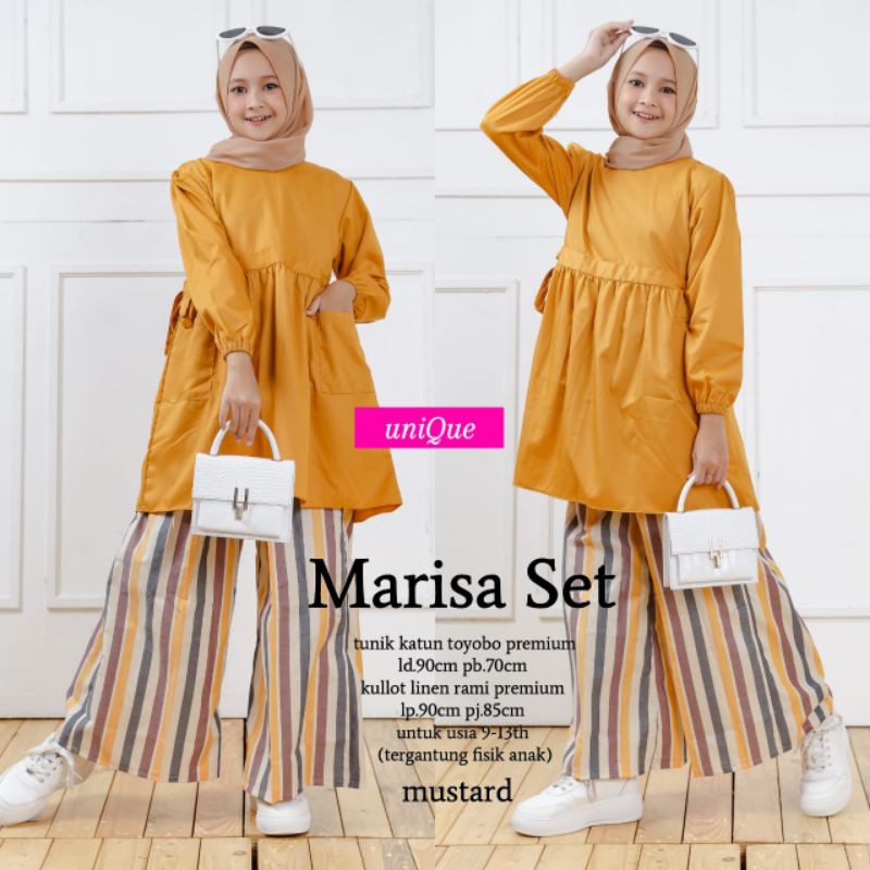 marisa set kulot_matt tunik katun toboyo premium_ kulot linen rami premium