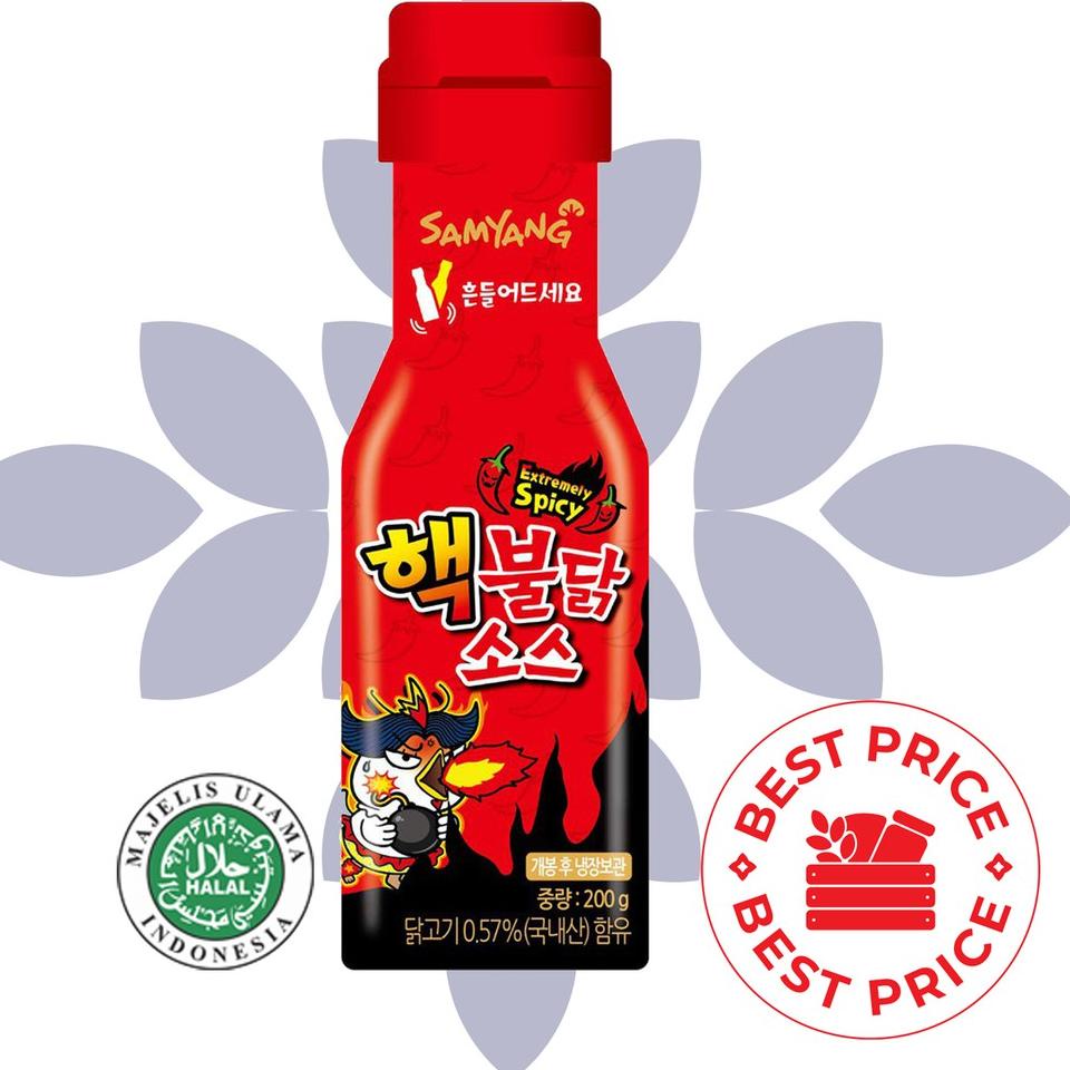 

『PENAWARAN TERBAIK』 SAMYANG - BULDAK LIQUID SAUCE EXTREME HOT NUCLEAR HALAL BPOM RI - 200 GR - EXP J