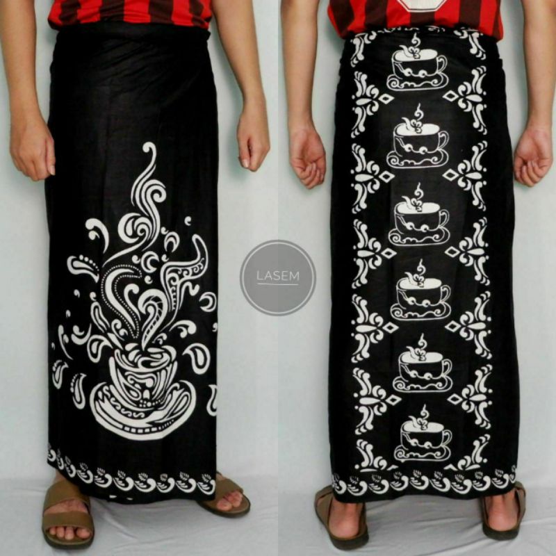 SARUNG BATIK MOTIF SECANGKIR KOPI/SARUNG BATIK PRIA