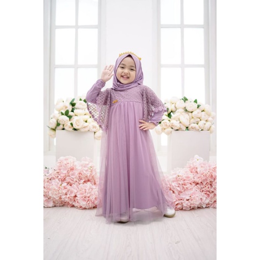 SIZE JUNIOR XXL DAN XXXL RAYYANA DRESS 2022 by rumah_ara gamis Rayyana by rumah ara