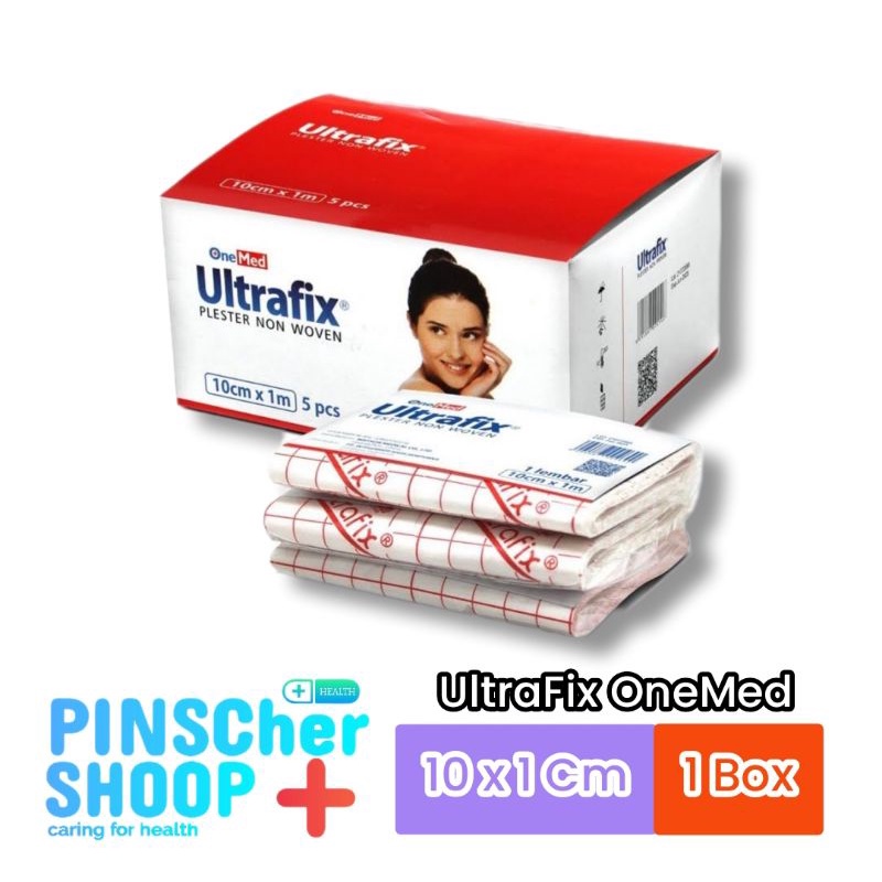 Ultrafix 10cm x 1m Onemed/ Plester Luka 5 Roll Box