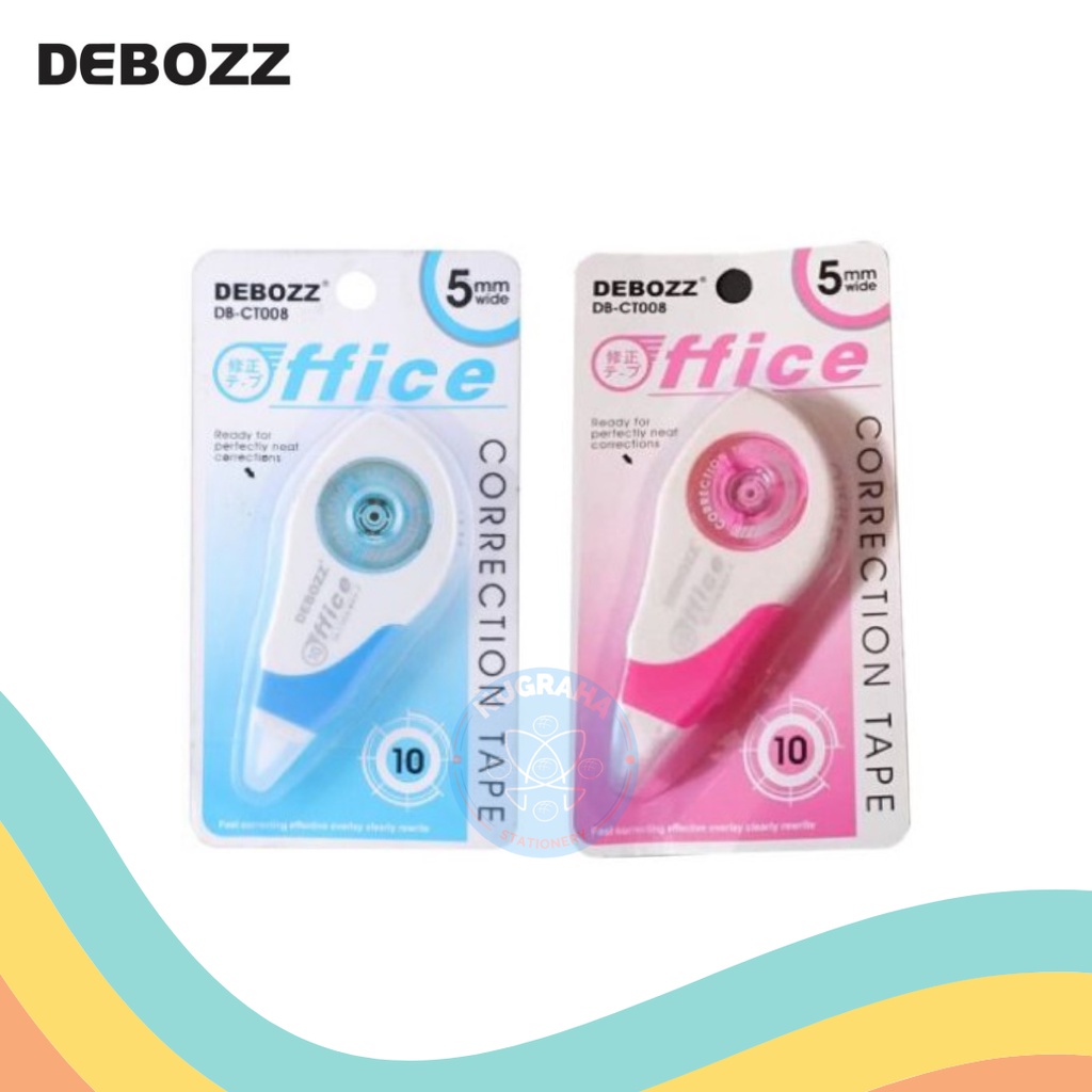

CORRECTION TAPE DEBOZZ CT-008 (1 PCS)