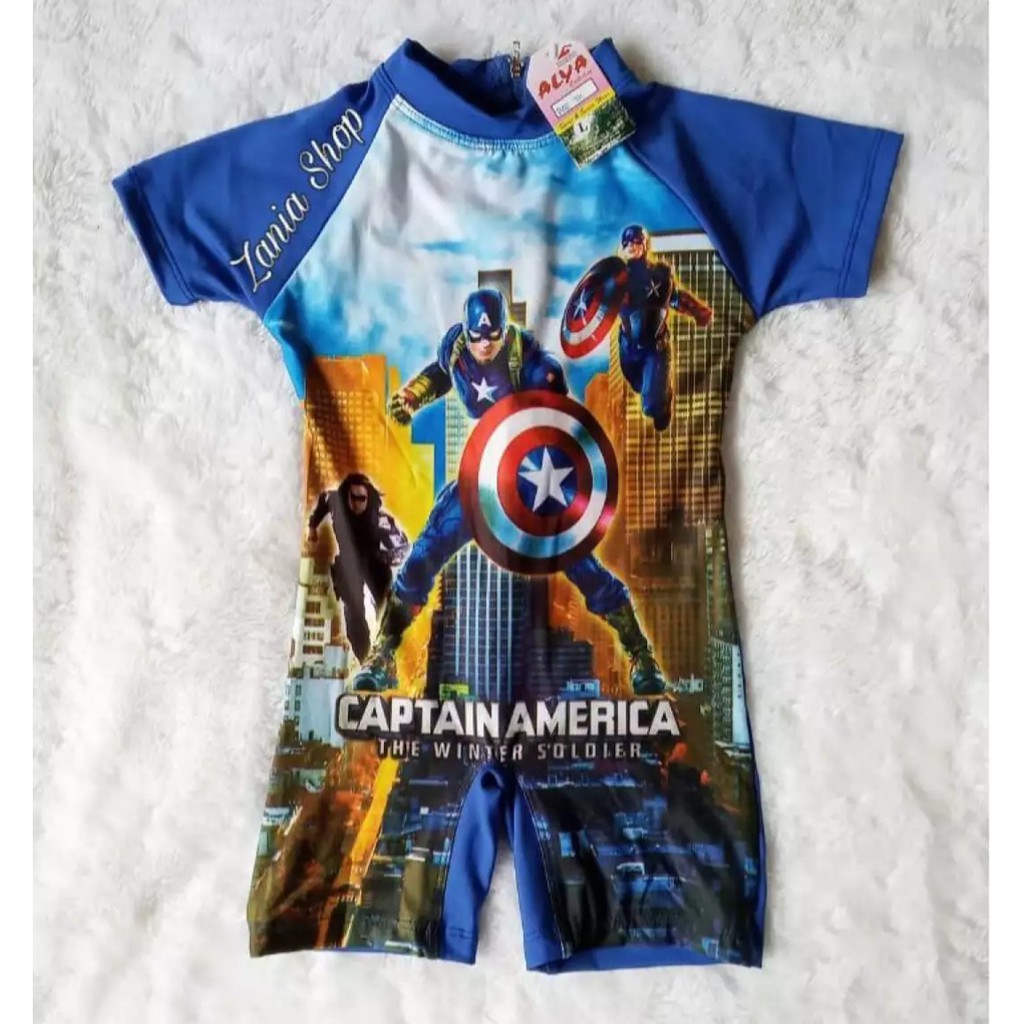 BAJU RENANG ANAK LAKI-LAKI DAN PEREMPUAN BERMOTIF USIA 2-9 THN