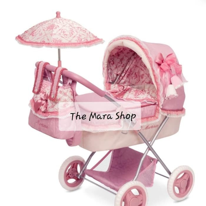 Jual Little Giggles Doll Pram With Bag 