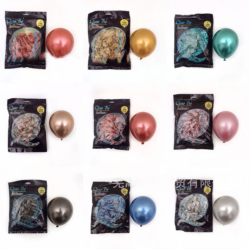 BALON METALIK CHROME 5 INCH/ISIAN BALON PVC