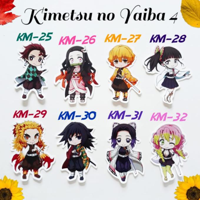 

Sticker Anime Kimetsu no Yaiba / Demon Slayer 4