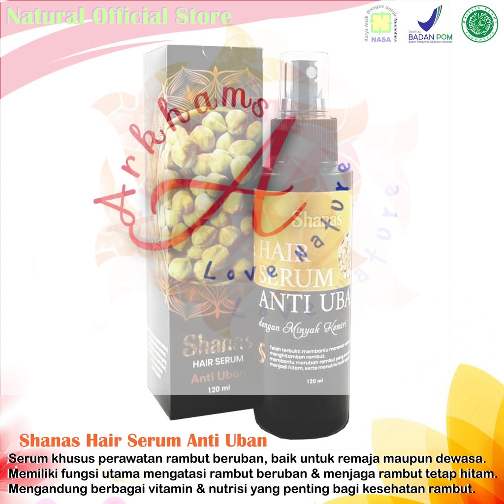 PENGHILANG UBAN SHANAS HAIR SERUM ANTI UBAN