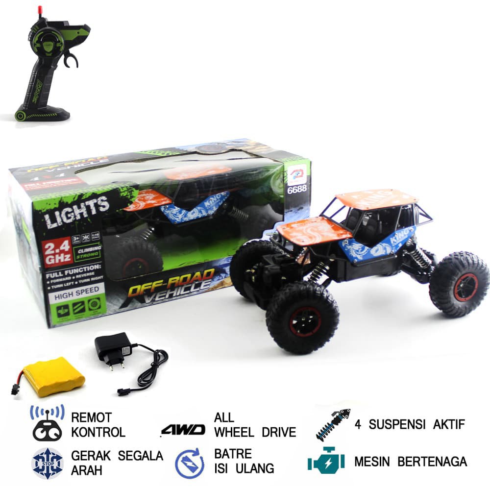 Mainan Mobil Remote Kontrol RC Offroad King Climbing